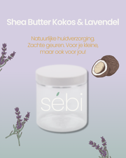 Sébi Shea Butter lavendel met kokosolie *** PRE-SALE *** (levering vanaf 1 oktober)