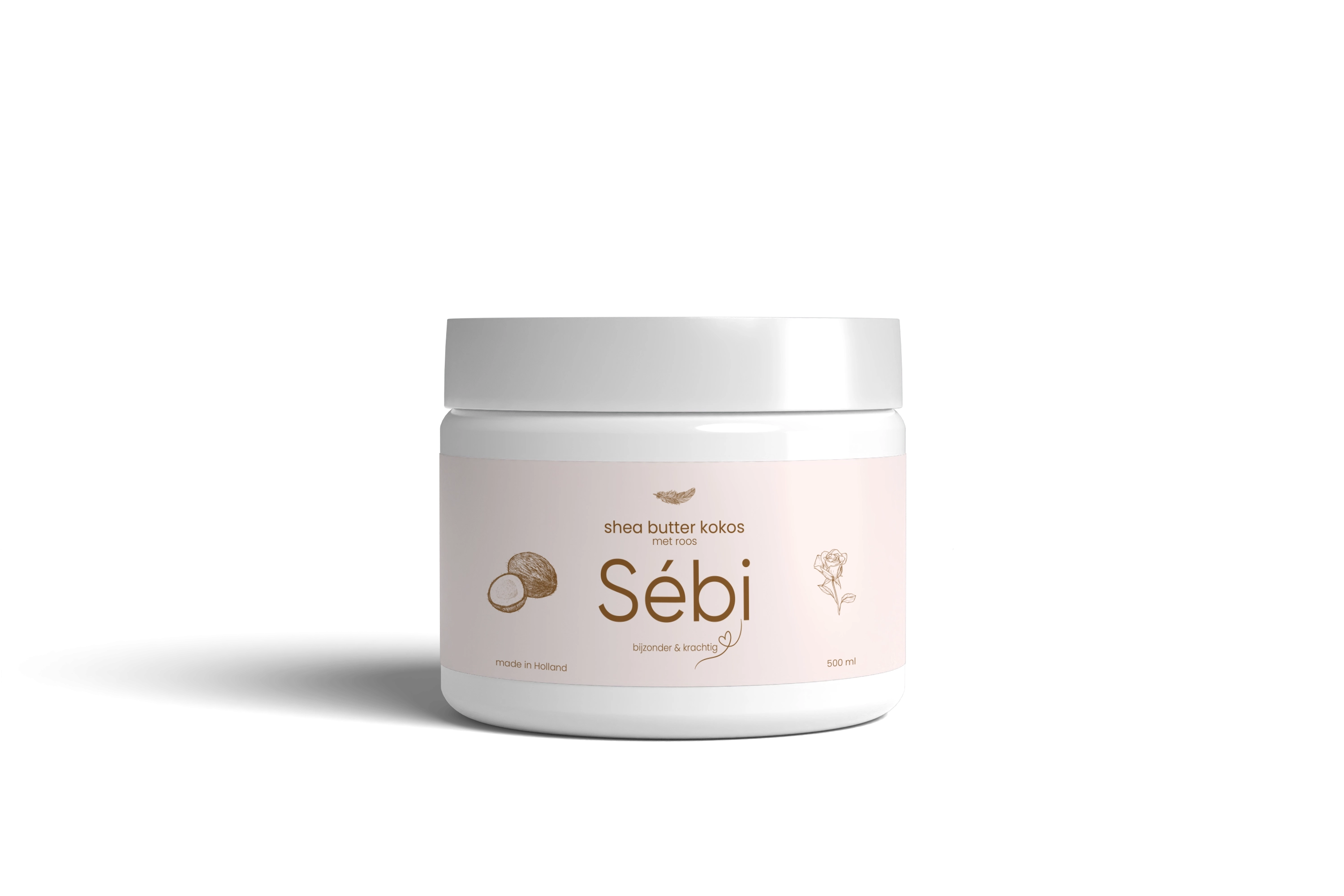 Shea Butter Roos met Kokosolie - PRE-SALE: levering vanaf 15 december